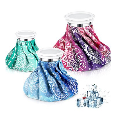 Врећа хладног компреса са ледом за главобољу